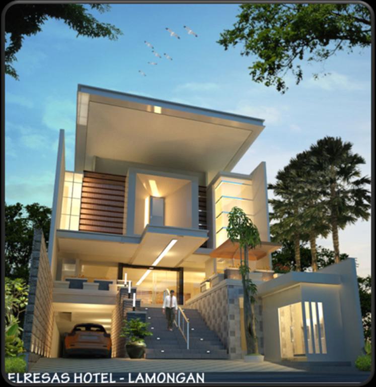 Hotel Elresas Lamongan Esterno foto
